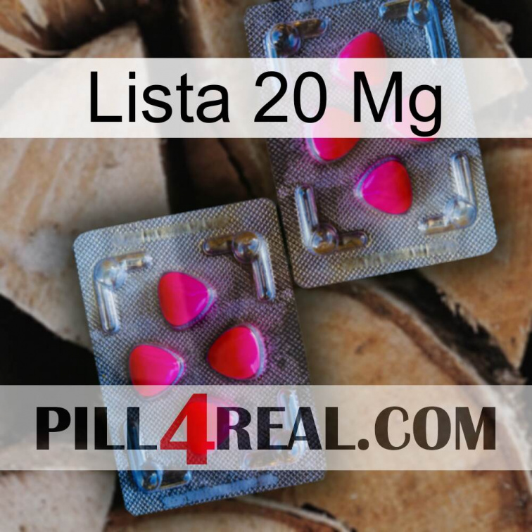 Lista 20 Mg 15
